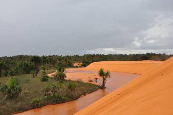 As famosas dunas avernelhadas do Jalapão - TO